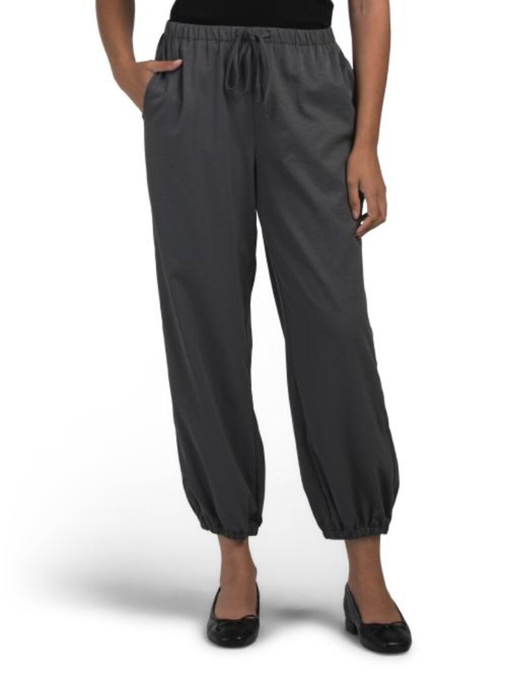 MELLODAY Drawstring Bubble Pants